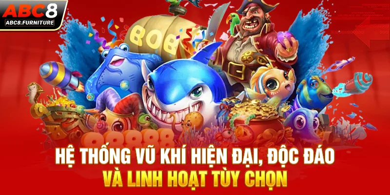 Hệ thống vũ khí hiện đại, độc đáo và linh hoạt tùy chọn Hệ thống vũ khí hiện đại, độc đáo và linh hoạt tùy chọn