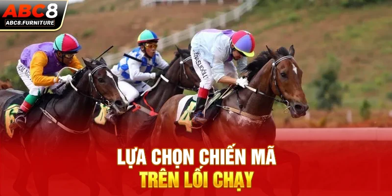 Lựa chọn chiến mã trên lối chạy Lựa chọn chiến mã trên lối chạy